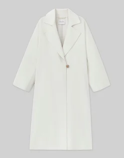 Brushed Cashmere Double Face Oversized Coat