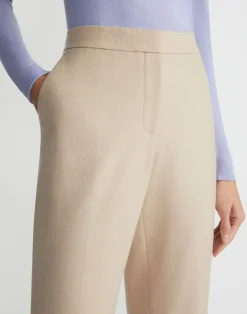 Camel Hair Clinton Ankle Pant