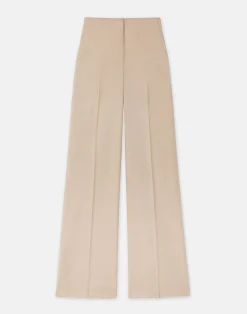 Camel Hair Thames Wide Leg Pant