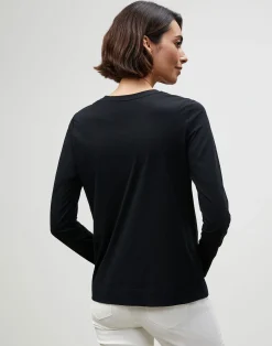 Cotton Jersey Modern Long Sleeve Tee