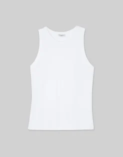 Cotton Rib Racerback Tank