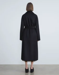 Double Face Cashmere Oversized Trench Coat