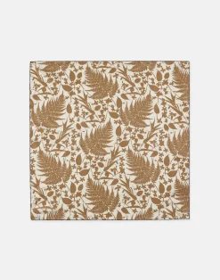 Eco Fern Fields Print Silk Scarf