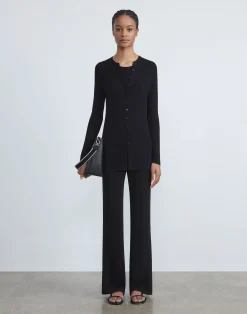 Finespun Voile Ribbed Cap Sleeve Top