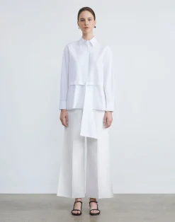 Finesse Crepe Franklin Wide Leg Ankle Pant