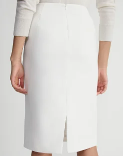 Finesse Crepe Pencil Skirt