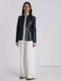 Flora Bloom Cloqué Jacquard Cotton-Silk Bomber Jacket