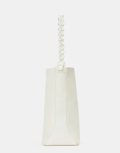 Grained Calfskin Leather 8 Knot Hobo—Large