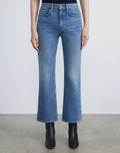 L148 Denim Mott Flared Ankle Jean