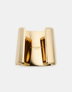 Lune Brass Cuff Bracelet