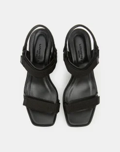Nappa Leather Platform Sandal
