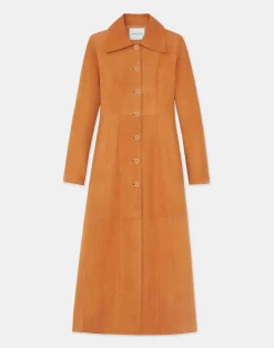Nubuck Suede Coat