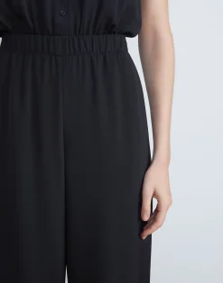 Organic Silk Crepe De Chine Perry Pant