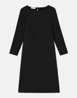 Punto Milano A-Line Dress