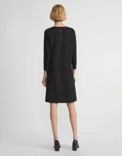 Punto Milano A-Line Dress