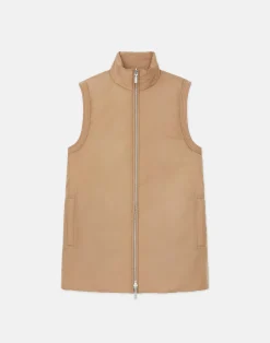 Recycled Poly Quilted Reversible Puffer Vest