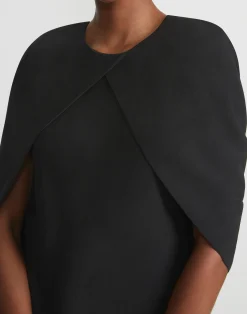 Responsible Finesse Crepe Convertible Shawl Gown