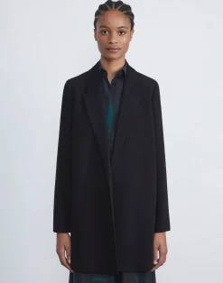 Responsible Finesse Crepe Peak Lapel Jacket