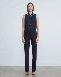 Responsible Wool Double Face Barrow Pant