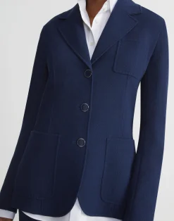 Responsible Wool Nouveau Crepe Chore Jacket