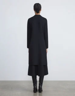 Responsible Wool Nouveau Crepe A-Line Jacket