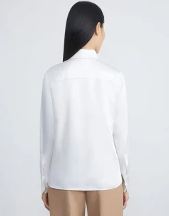 Silk Charmeuse Blouse