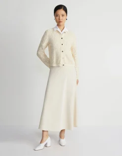 Soutache Embroidered Cotton Cardigan
