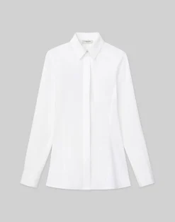 Stretch Cotton Fit & Flare Shirt