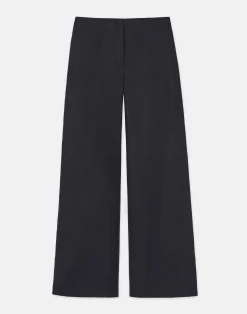 Vintage Linen Franklin Split Wide Leg Pant