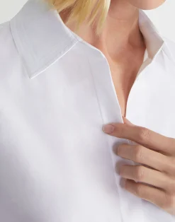Wright Shirt In Italian Stretch Cotton