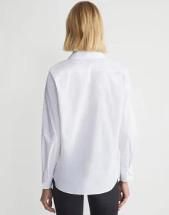 Wright Shirt In Italian Stretch Cotton